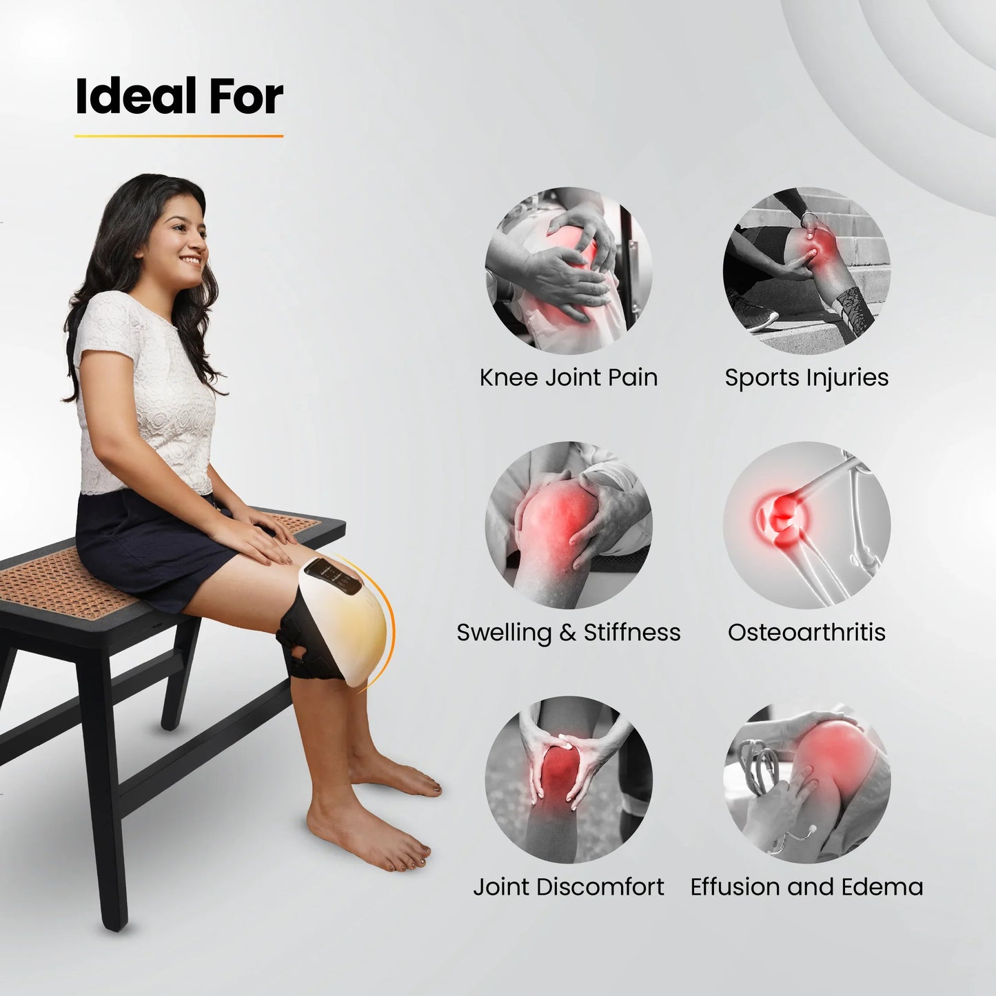 Intelligent Knee Massager Electric Knee Physiotherapy